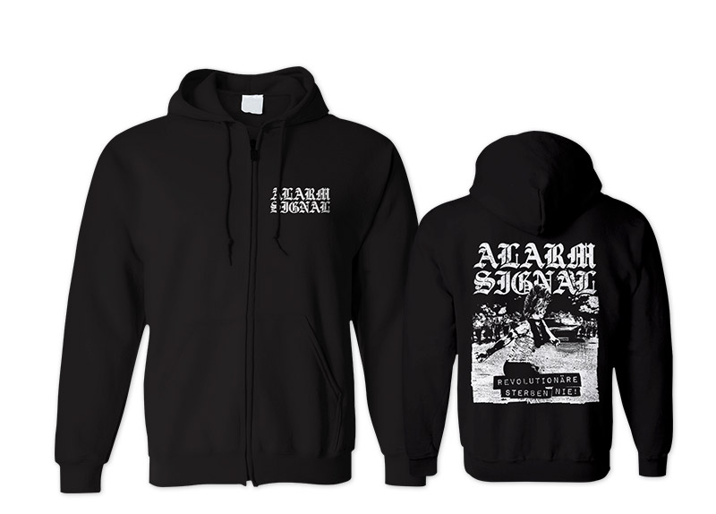 ALARMSIGNAL - Revolutionäre sterben nie Zipper ALARMSIGNAL - Revolutionäre sterben nie Zipper