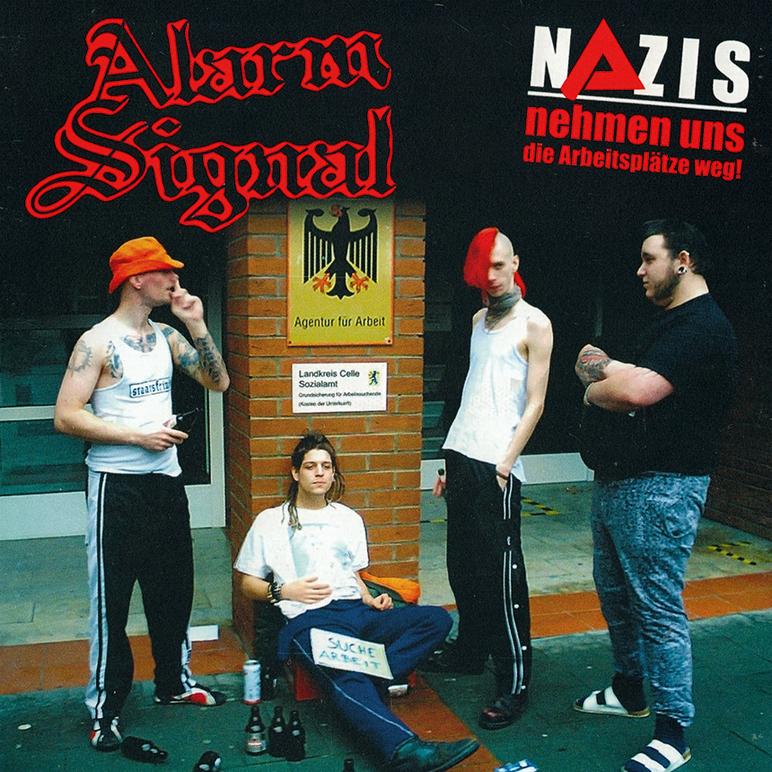 ALARMSIGNAL - Nazis nehmen uns die Arbeitsplätze weg 12" LP - SPLATTER ALARMSIGNAL - Nazis nehmen uns die Arbeitsplätze weg 12" LP - SPLATTER