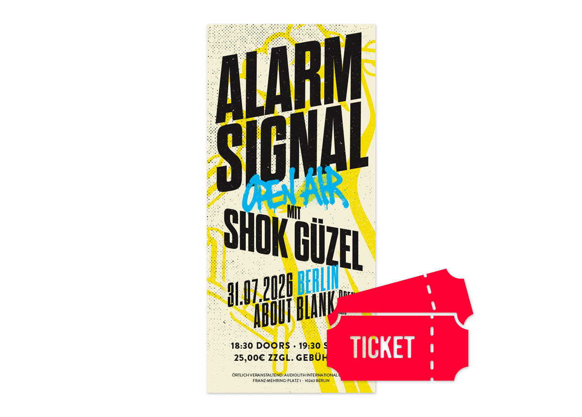 ALARMSIGNAL - Open Air Berlin - 31. Juli 2026 - Hardticket