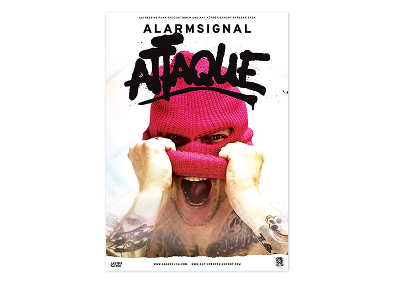 ALARMSIGNAL - Attaque Poster