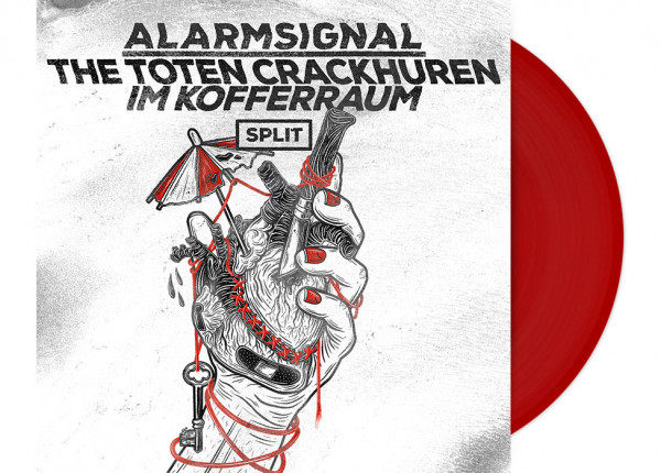 ALARMSIGNAL / THE TCHIK - Split 12" EP - RED